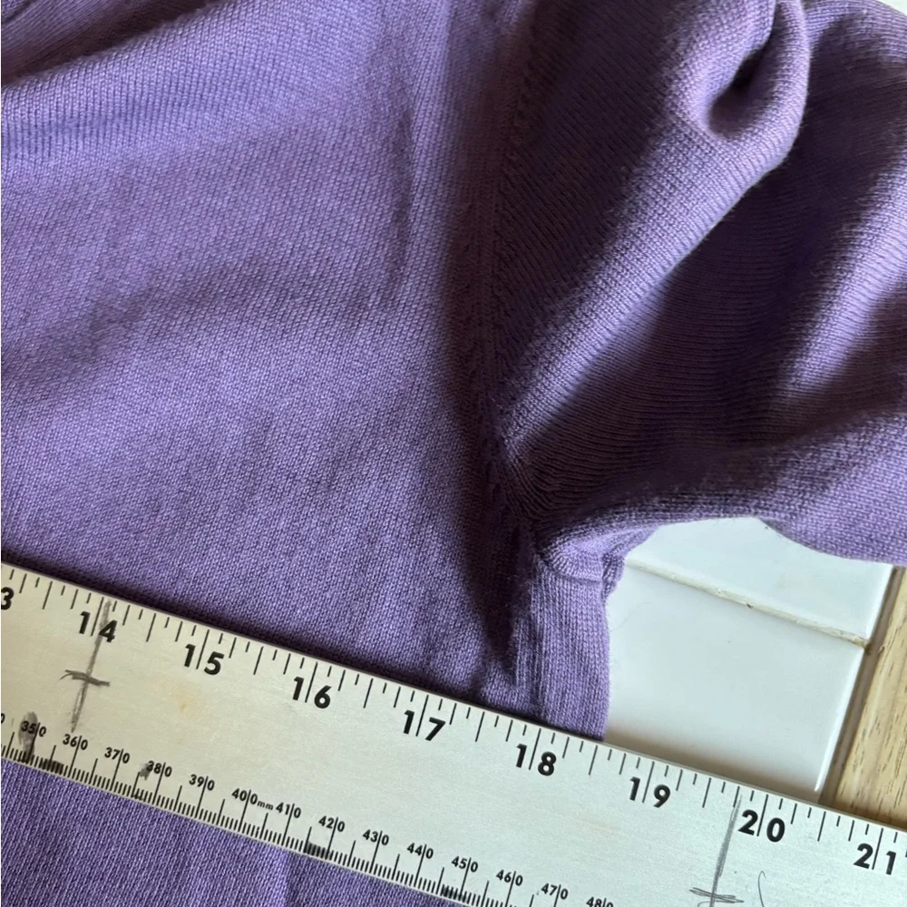 Coldwater Creek Deep Purple Button Down Top - Picture 5 of 5